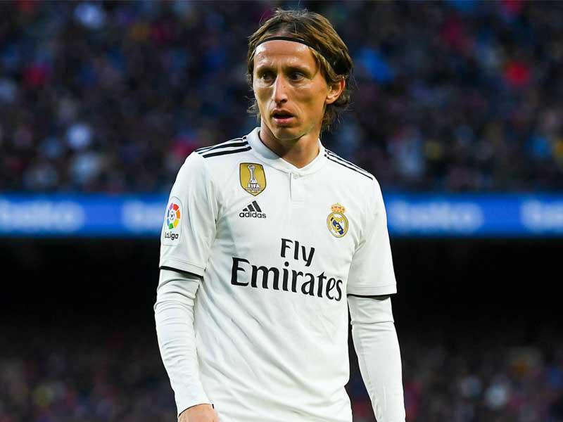 لاعب الوسط الكرواتي لوكا مودريتش