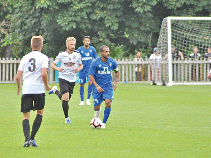 المطوع يقود هجمة للأزرق في لقاء هنغر فورد