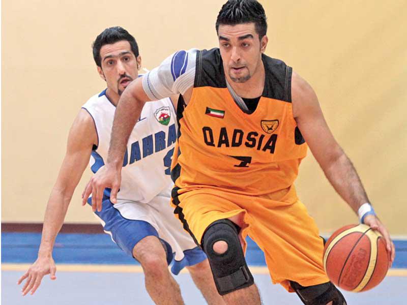 نجم فريق القادسية عبدالله الصراف