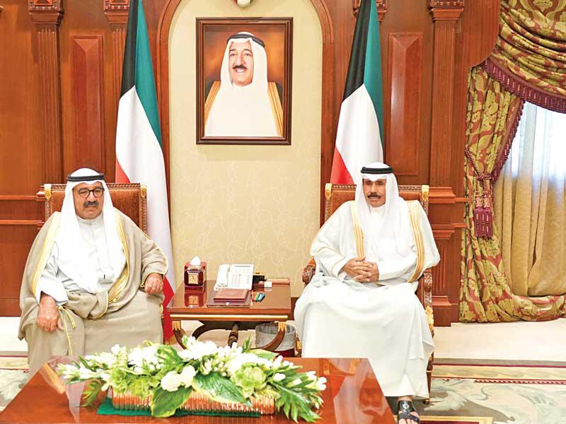 ولي العهد مستقبلاً النائب الأول أمس