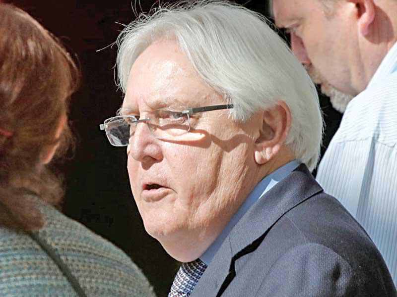  المبعوث الأممي إلى اليمن  مارتن غريفيث