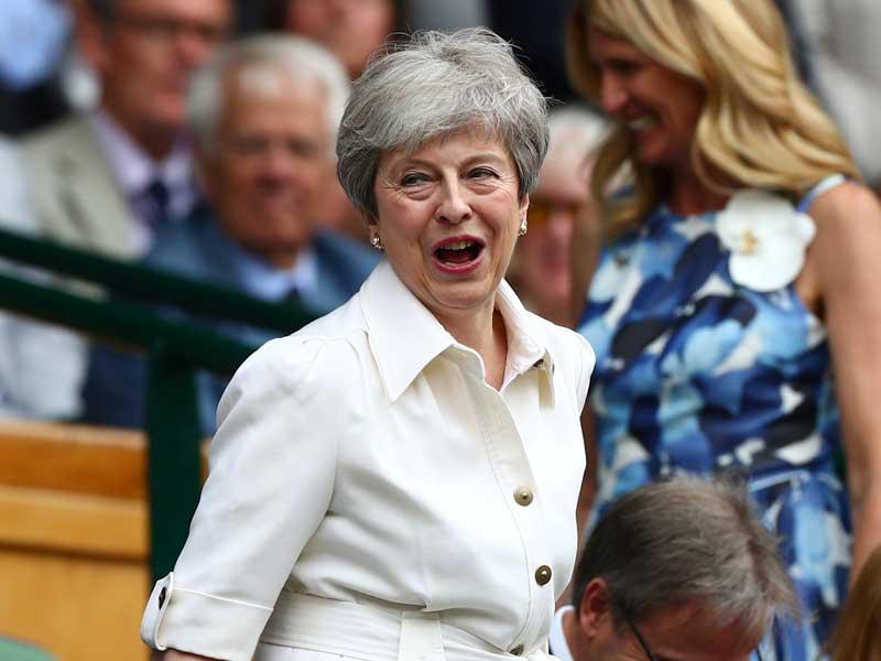 رئيسة الوزراء البريطانية تيريزا ماي