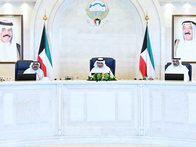 جانب من اجتماع مجلس الوزراء