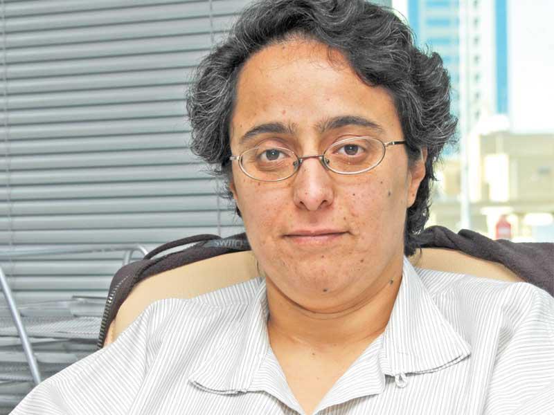 الرئيسة التنفيذية للمشروع سناء الغملاس