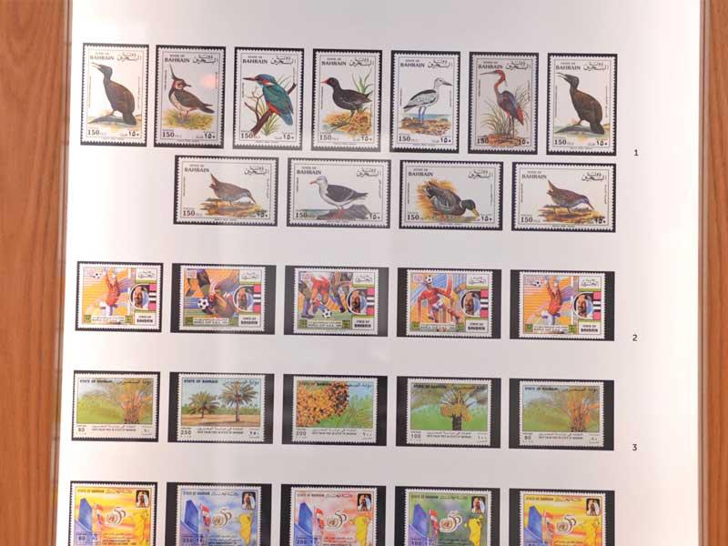 من معروضات  متحف بريد البحرين