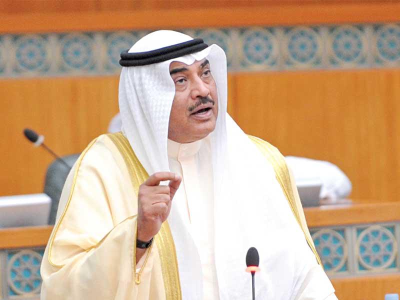  نائب رئيس الوزراء وزير الخارجية الشيخ صباح الخالد 