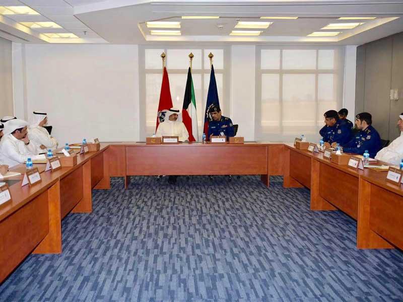 جانب من اجتماع «الإطفاء» و«الصحة»