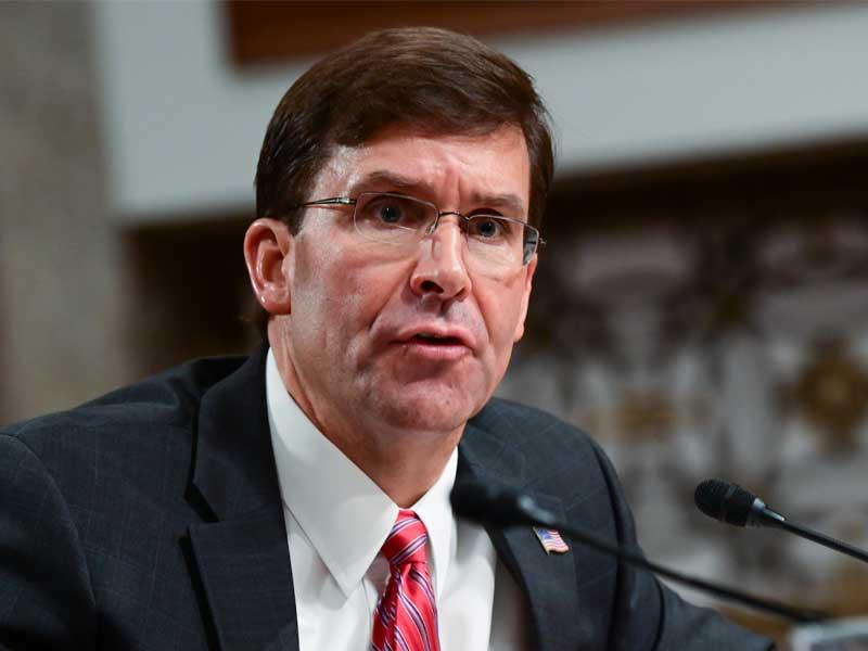  وزير الدفاع الأميركي المؤقت مارك إسبر