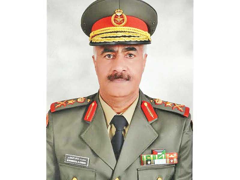  رئيس الأركان العامة للجيش الفريق الركن محمد الخضر