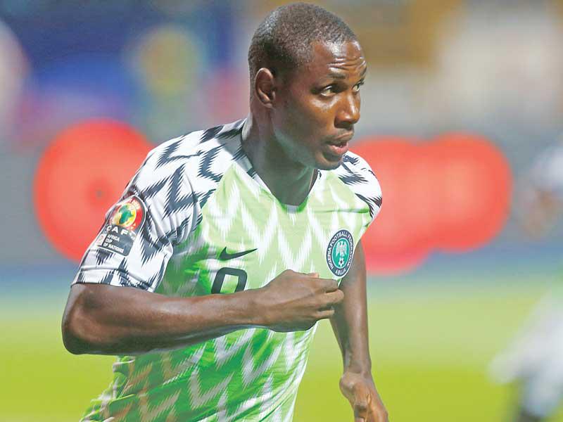 مهاجم المنتخب النيجيري أوديون إيغالو