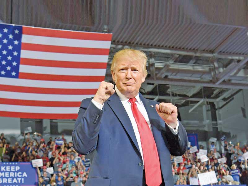 الرئيس الأميركي الجمهوري دونالد ترامب