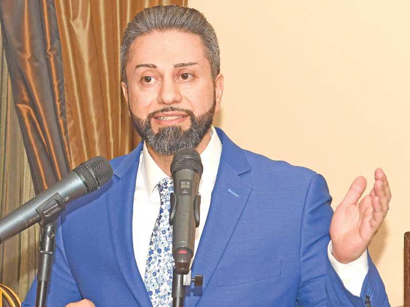 رئيس البعثة القائم بالأعمال في السفارة السورية المستشار د. غسان عنجريني