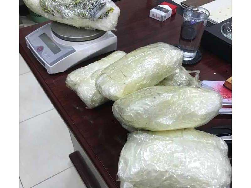 جانب من المضبوطات