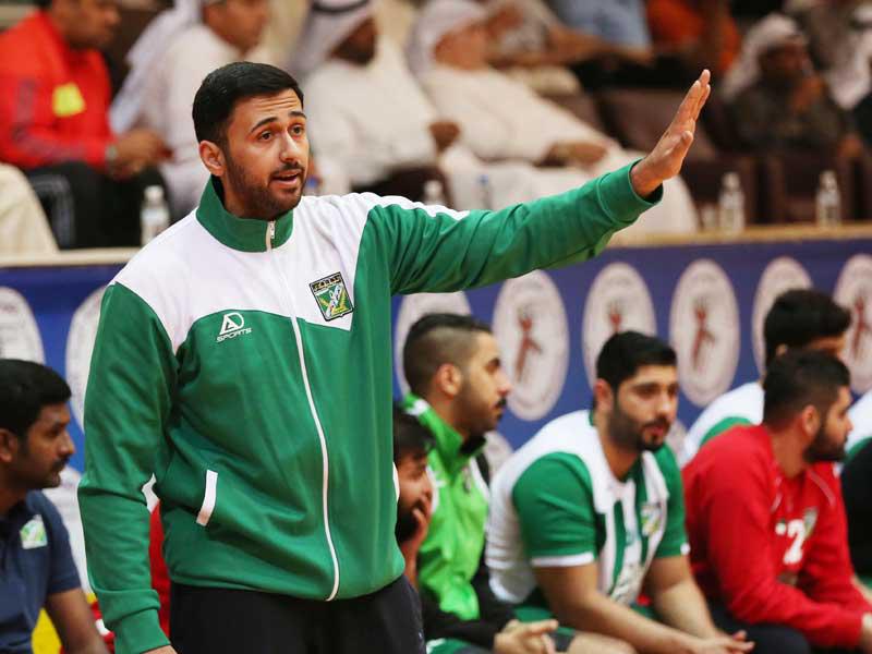 المدرب المساعد حسين حبيب