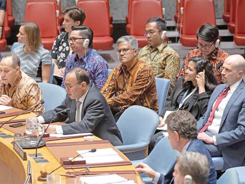 العتيبي يلقي كلمته