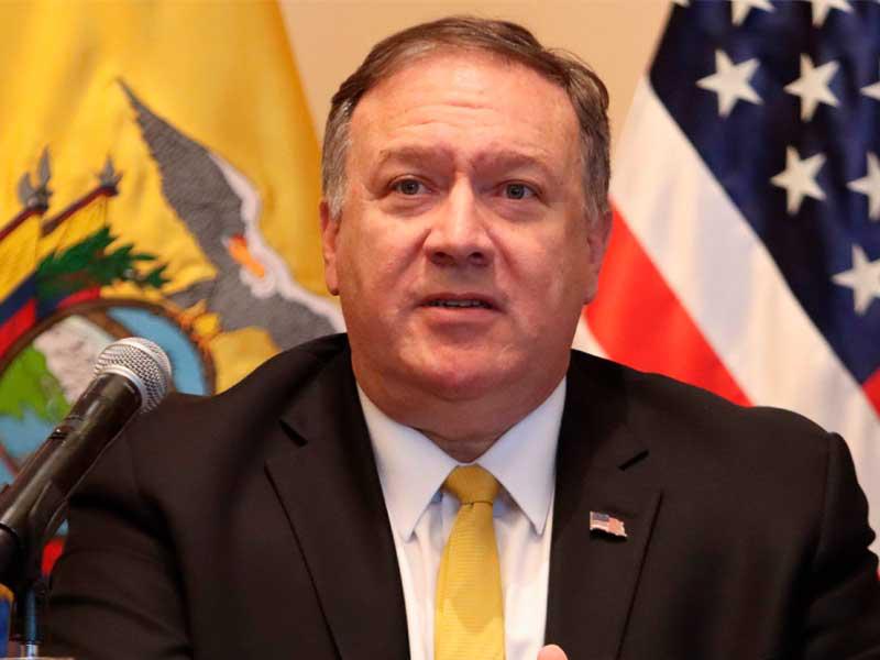  وزير الخارجية الأميركي مايك بومبيو