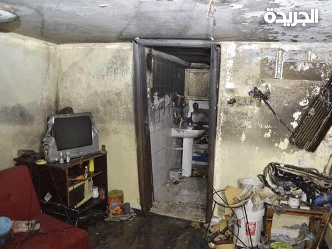 آثار الحريق