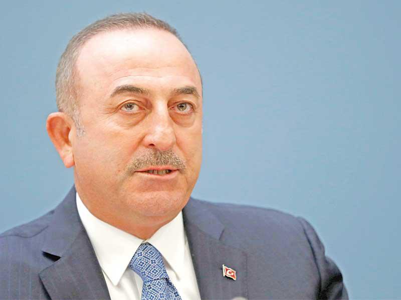 وزير الخارجية التركي مولود جاويش أوغلو