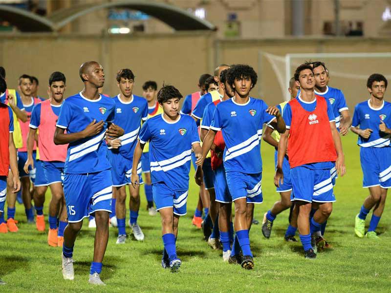 من تدريبات ناشئين الأزرق