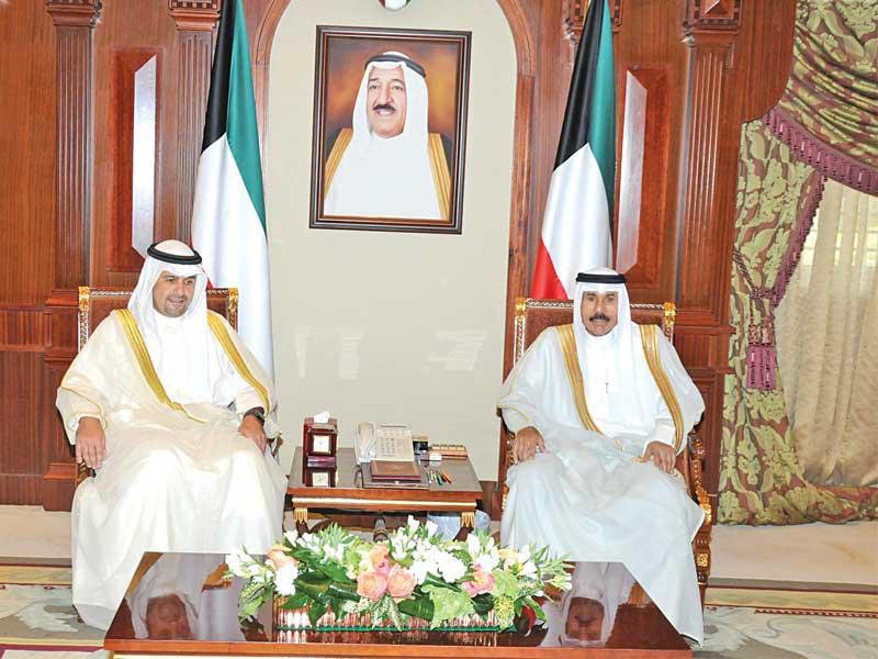 ولي العهد مستقبلاً أنس الصالح أمس