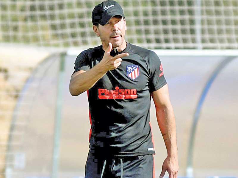 سيميوني مدرب أتليلتكو مدريد