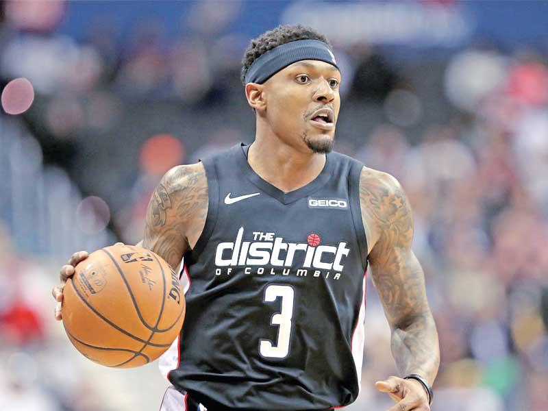 بيل، لاعب نادي واشنطن ويزاردز الأميركي لكرة السلة