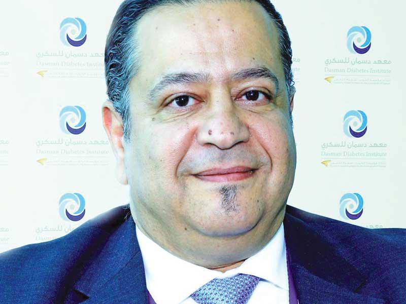 الرئيس التنفيذي لقطاع الأبحاث رئيس قسم الجينات بمعهد دسمان للسكري البروفيسور فهد الملا