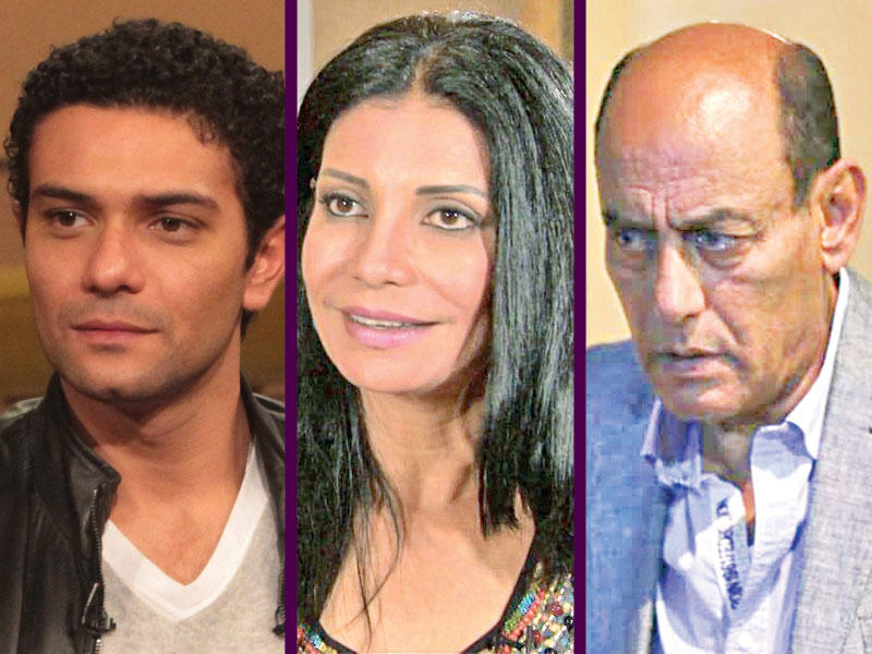 الفنان أحمد بدير - الفنانة سوسن بدر  - الفنان آسر ياسين 