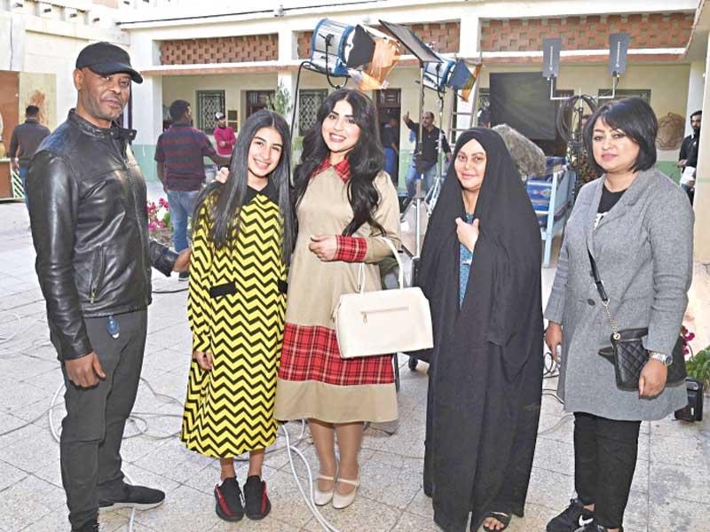 فاطمة الطباخ في كواليس «لا موسيقى في الأحمدي»