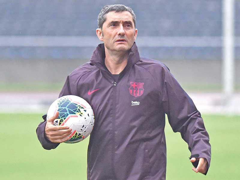 إرنستو فالفيردي، المدير الفني لبرشلونة