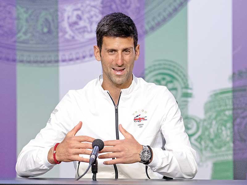 المصنف الأول عالميا، نوفاك ديوكوفيتش