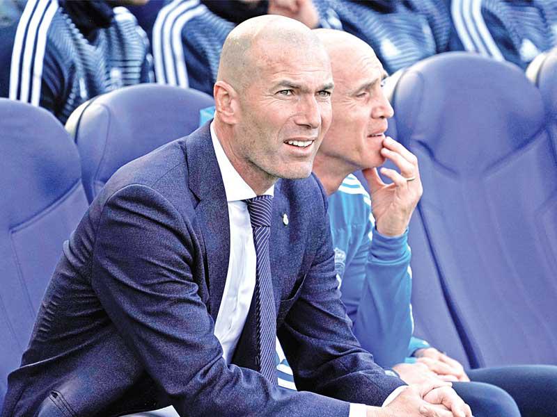 مدرب ريال مدريد زيدان