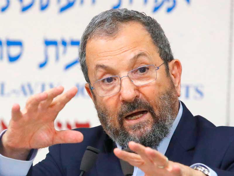 رئيس الوزراء الإسرائيلي الأسبق إيهود باراك