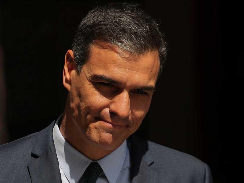 الزعيم الاشتراكي الإسباني بيدرو سانشيز