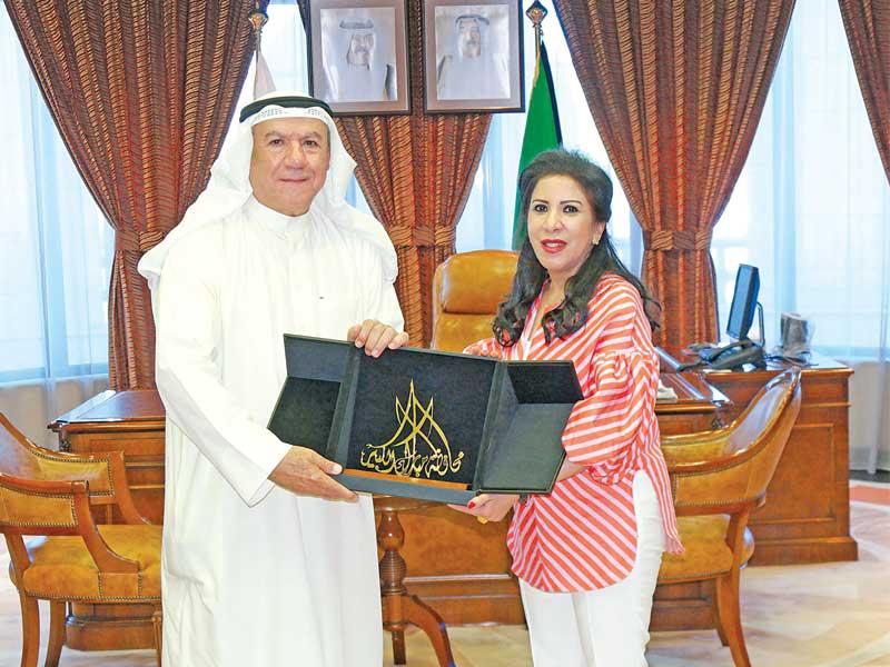 جانب من الزيارة