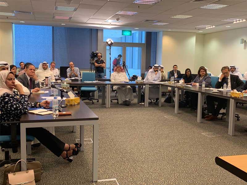 المشاركون في الورشة