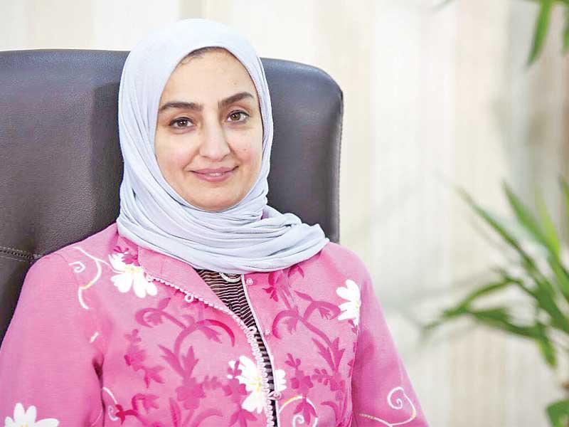 وكيلة وزارة المواصلات خلود الشهاب