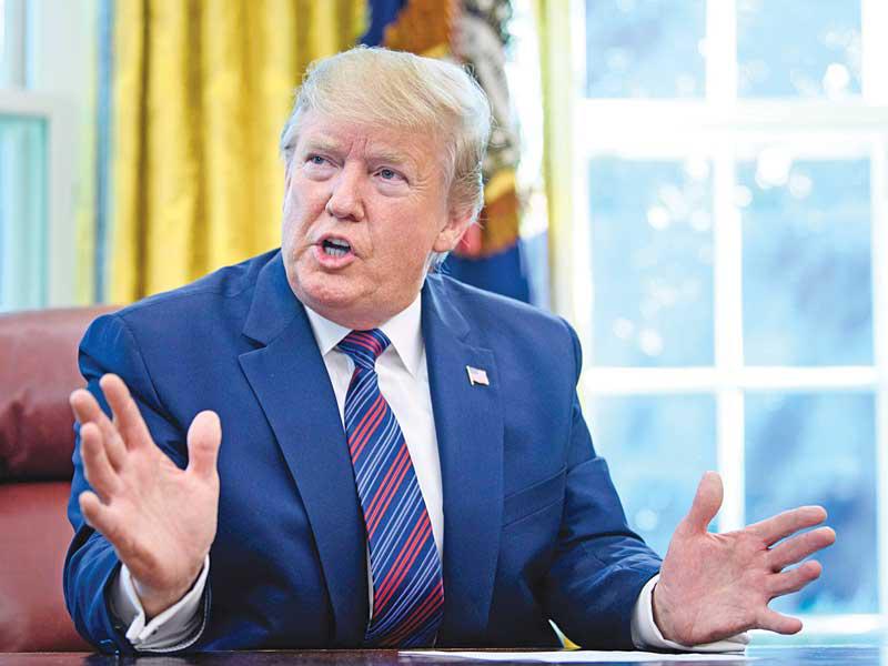  الرئيس الأميركي دونالد ترامب