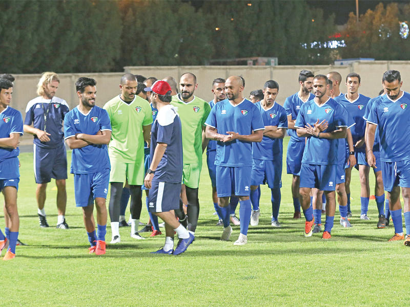 جانب من تدريب سابق 