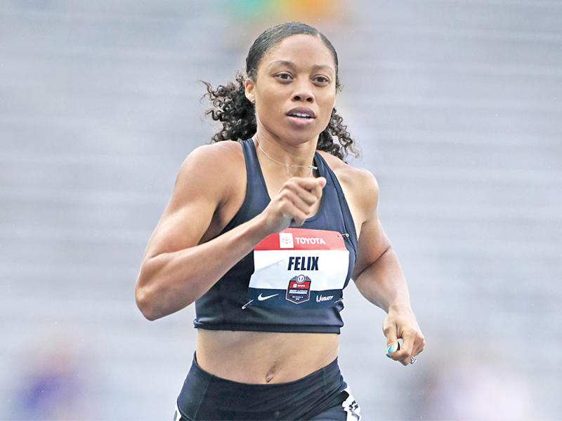 العداءة الأميركية أليسون فيليكس