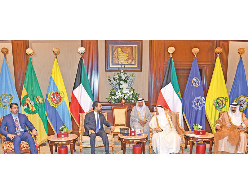 الأمير مستقبلاً رئيس مجلس النواب العراقي