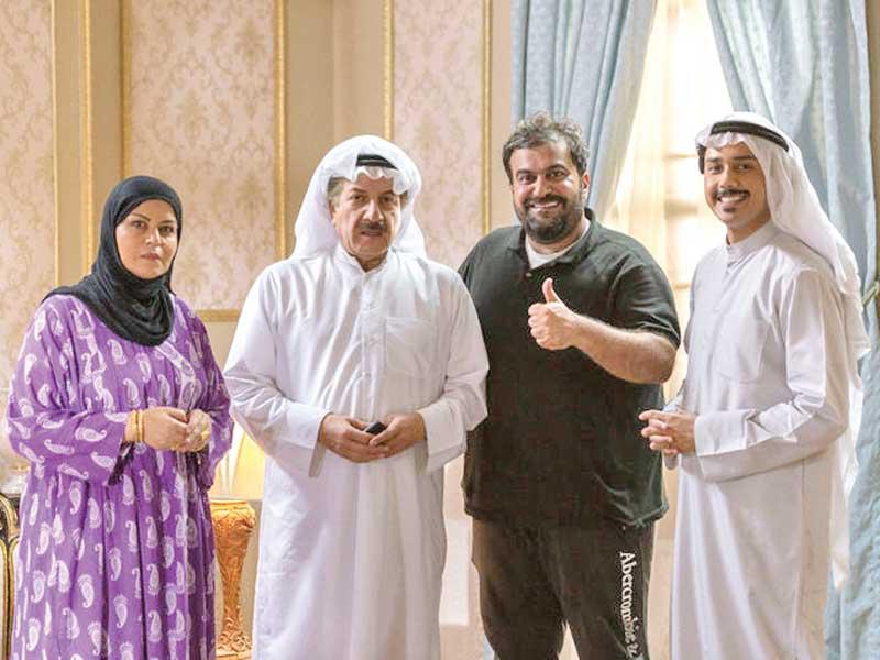 المنصور ومناف عبدال بكواليس مسلسل الديرفة