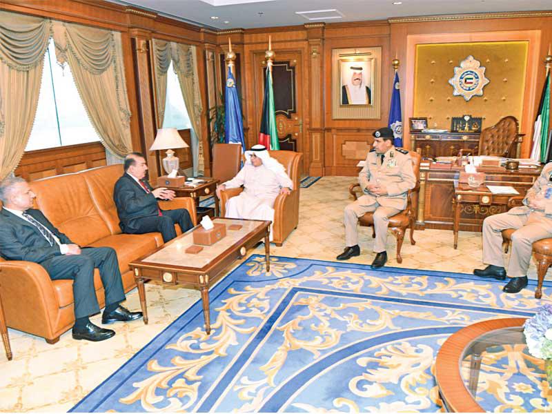 الجراح مستقبلاً نظيره العراقي