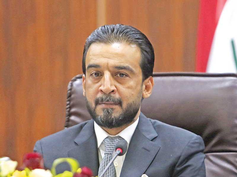 رئيس مجلس النواب العراقي محمد الحلبوسي