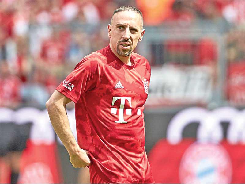 لنجم الفرنسي فرانك ريبيري