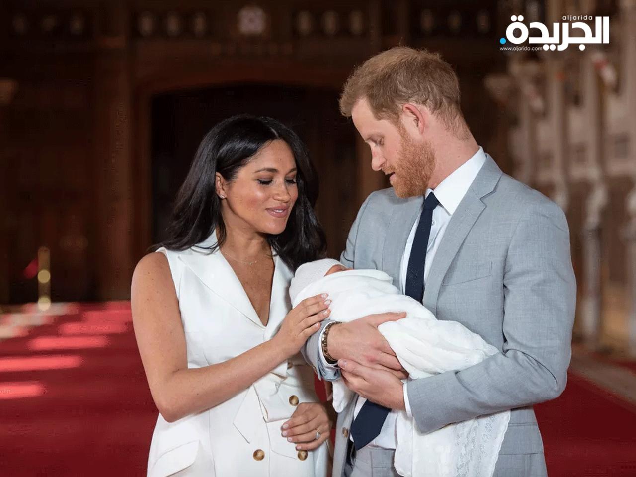 هاري وميغان ومولودهما الجديد