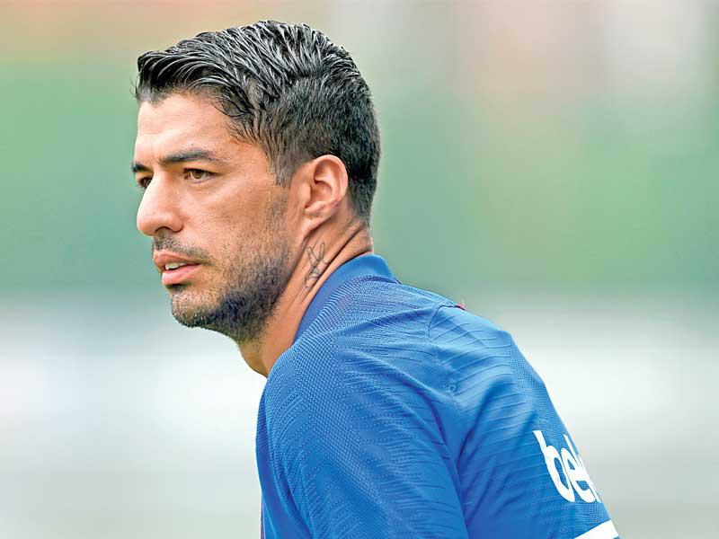 المهاجم الأوروغوائي لويس سواريز