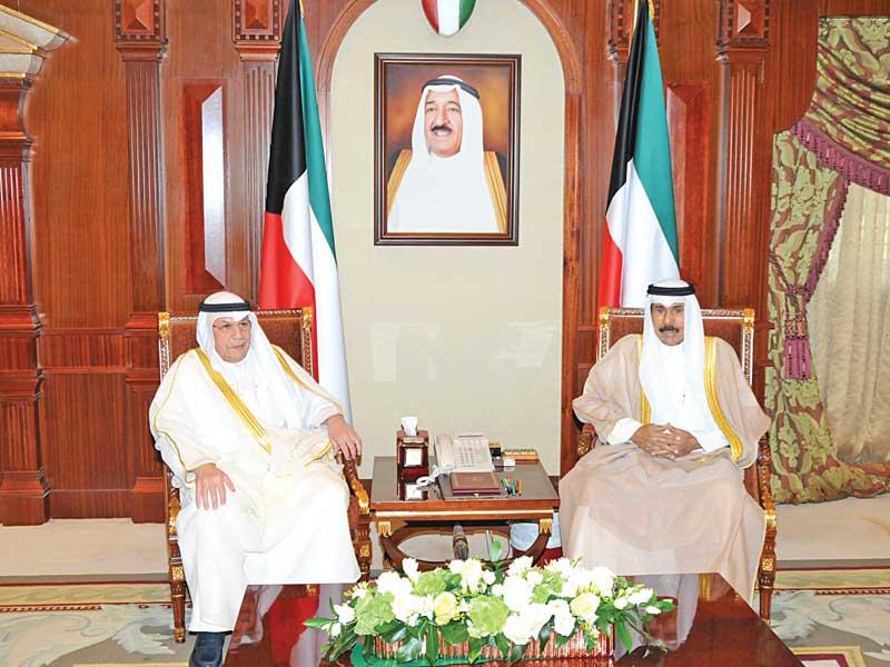 ولي العهد مستقبلاً الجراح أمس