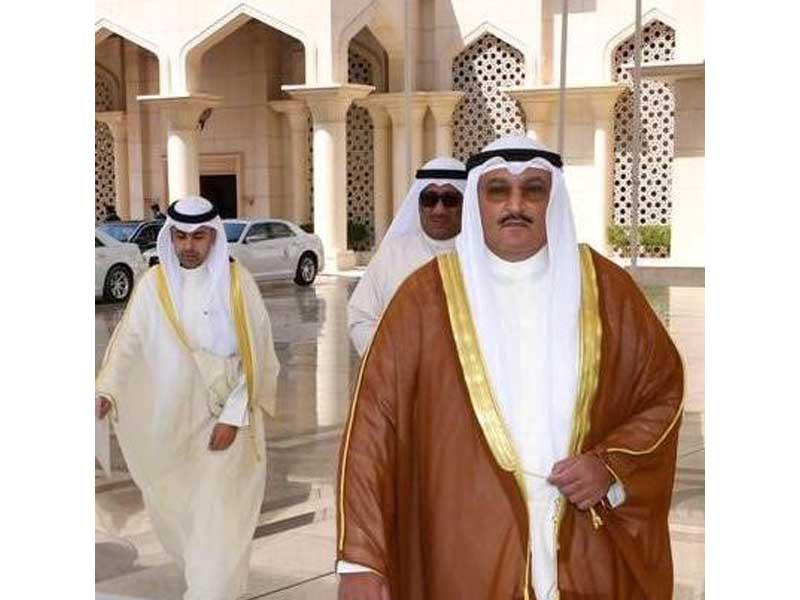 ممثل الأمير أثناء مغادرته البلاد