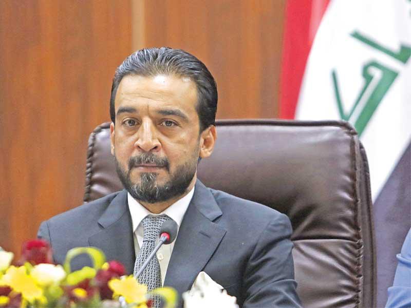 رئيس مجلس النواب العراقي محمد الحلبوسي